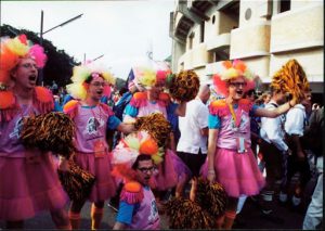 Image from the opening ceremony of Gay Games VI in