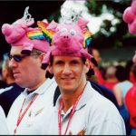 Image from the opening ceremony of Gay Games VI in