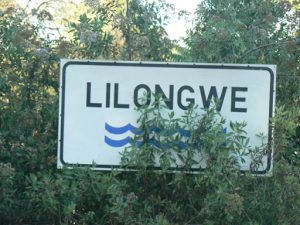 Lilongwe city is the capital with a muddy river.