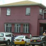 Central Post Office in Lilongwe.