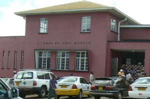 Central Post Office in Lilongwe.