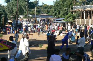 Lilongwe has massive outdoor markets.