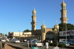 The largest and most beautiful mosque in Lilongwe.