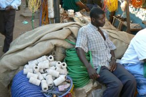 Rope at the Lilongwe market.