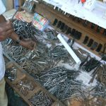 Nails at the Lilongwe market.