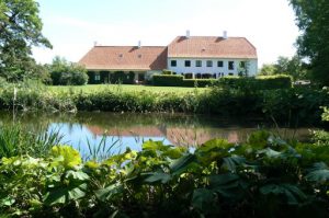 View of the Karen Blixen Museum from the gardens behind