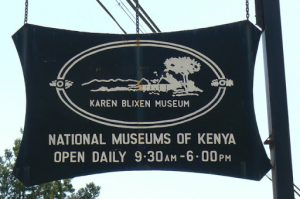 In a suburb of Nairobi, Kenya is the Karen Blixen