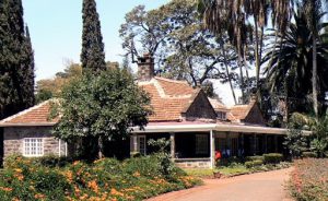 In a suburb of Nairobi, Kenya is the Karen Blixen