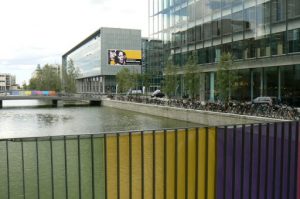 Exterior of the Danish Radio (DR) headquarters.