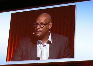 Keynote speaker John Amaechi.