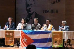 Workshop on Human Rights in Cuba.