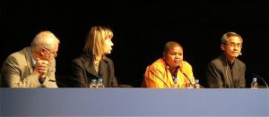 Plenary speakers Thomas Hammarberg (Sweden), Marcia Kran (United Nations),  Fikile