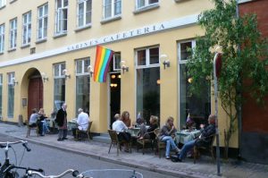 Sabines Cafeteria, not a exclusive gay venue but very supportive