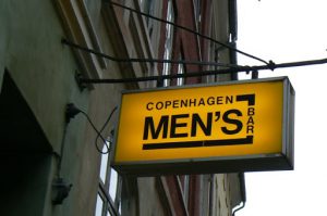 Men’s Bar is one of the main gay bars.