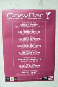 Cosy Bar is another well known gay place.