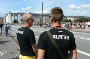 Volunteers were the crucial core of the OutGames week.