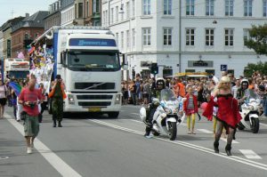Start of the parade.