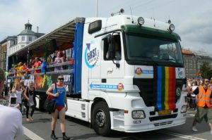 Be Proud bar float truck.