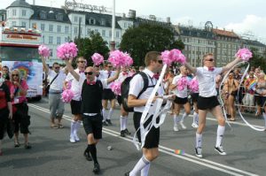 OutGames cheerleaders.