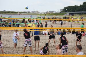 There were 38 sports in the OutGames including men’s beach