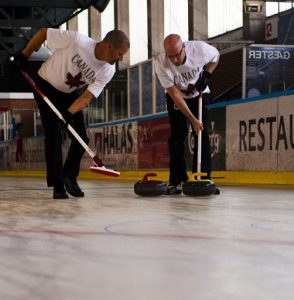 There were 38 sports in the OutGames including curling.