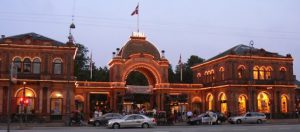 Entry to the Tivoli amusement park.