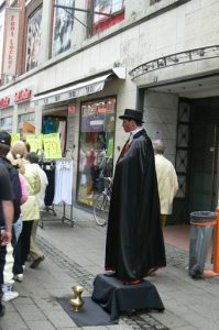 The Stroget is the central pedestrian street with fashion shops