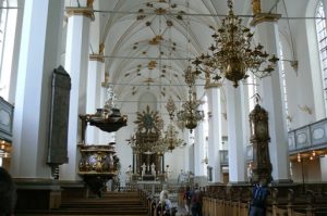 Interior of Trinity Church.