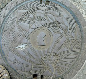 Copenhagen manhole cover.