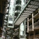 Interior of Eastgate mall in down town Harare