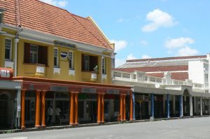 Harare: downtown business district - colonial arcade