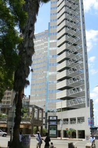 Harare: downtown business district - hotel