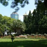 Harare: downtown business district - view from central park