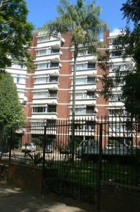 Upscale apartment building in Harare