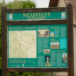 Argonne-Meuse Region: Village of Neuvilly Signpost