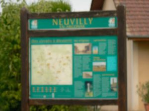 Argonne-Meuse Region: Village of Neuvilly Signpost