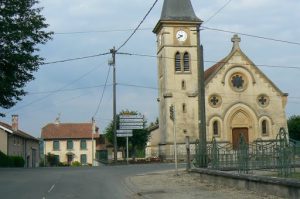 Argonne-Meuse Region: Village of Boureuilles Church