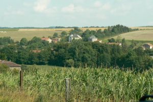 Argonne-Meuse Region: View of Charpentry Village