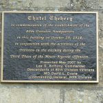 Argonne-Meuse Region: Chatel Chehery Historic Plaque