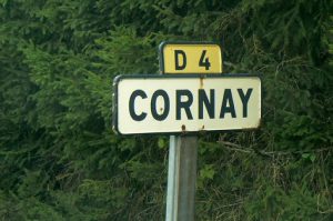 Argonne-Meuse Region: Cornay Village, site of heavy fighting in World