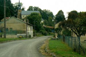 Argonne-Meuse Region: Cornay Village, site of heavy fighting in October