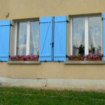 Argonne-Meuse Region: Cornay Village restored house with flowers