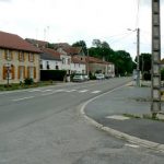 Argonne-Meuse Region: Fleville Village main street