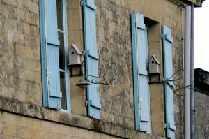 Argonne-Meuse Region: Fleville Village birdhouses