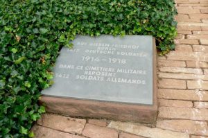 Meuse-Argonne Region: German cemetery near Romagne-sous-Montfaucon.