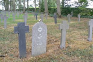 Meuse-Argonne Region: German cemetery near Romagne-sous-Montfaucon. Many graves are from