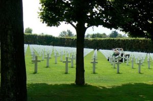 Meuse-Argonne American Cemetery: perfect rows and well groomed grounds