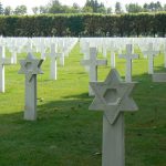 Meuse-Argonne American Cemetery: Jewish and Christian grave markers