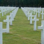 Meuse-Argonne American Cemetery was started in 1918 before the end