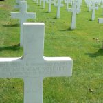 Meuse-American Cemetery in the village of Romagne-sous-Montfaucon, 42km north west